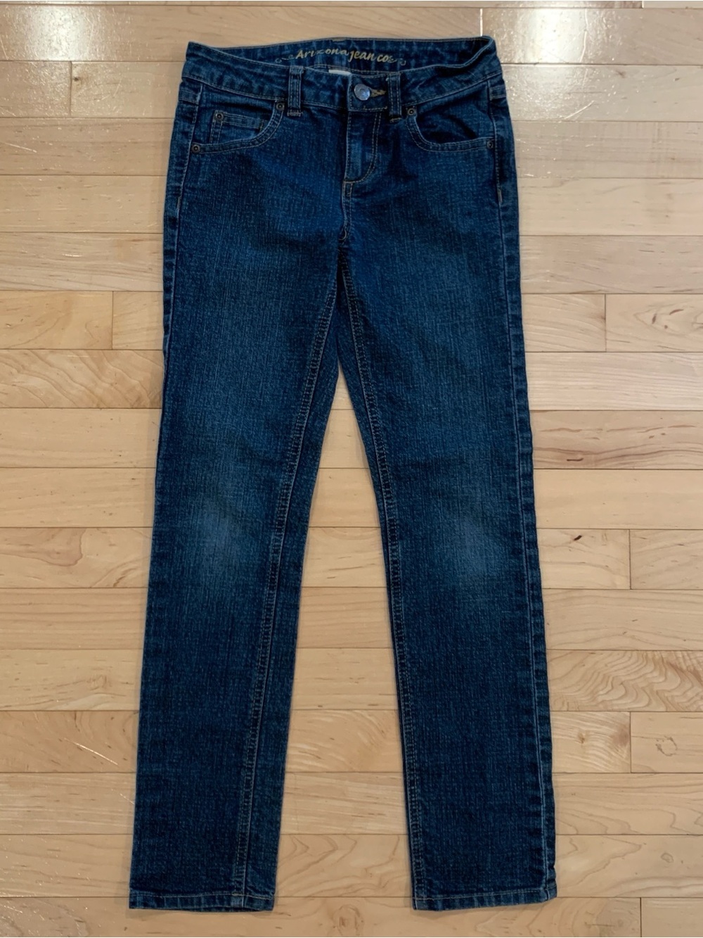 Girls Arizona Jean Co Jeans – Size 10 Slim (10S) Dark Wash Pants
